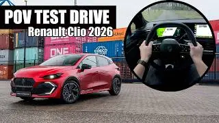 New 2026 Renault Clio (160 HP) | POV Test Drive