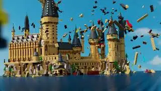 Blender LEGO Hogwarts Blows up