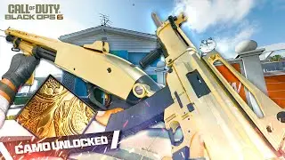 How to UNLOCK the NEW GOLD CAMO for SHOTGUNS (Black Ops 6 Mastery Camo)