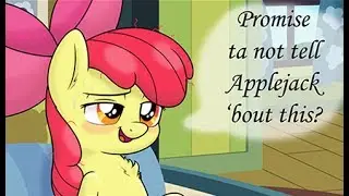 MY LITTLE PONY COMIC PROMISE NOT TO TELL APPLEJACK MLP ROMANTIC COMICS DUB