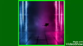 green screen animation radiation effects with music greetings