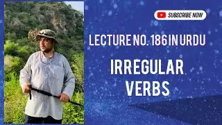 Regular verbs and its rules Lecture No. 186 in Urdu English grammar, learn English