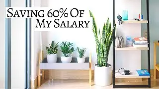SAVING 60% OF MY SALARY (minimalist saving tips) → How I Budget My Income