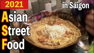 【Banh Xeo】Most Famous Vietnamese Food | Street Food 2021
