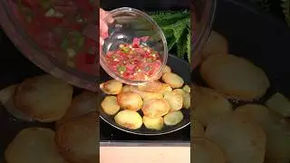 Patates. Kahvaltıya 5 dakikada pişirin. Soğanlı kaşarlı yumurta. yumurtayı hiç böyle pişirdinizmi!