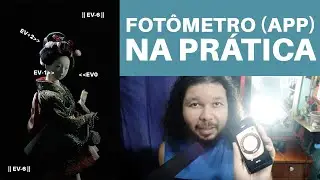 Fotômetro (APP) na prática