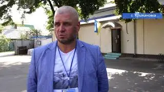 Владимир Букач на сессии с. Крыжановка. контроль застройки территории соц инфраструктуры.