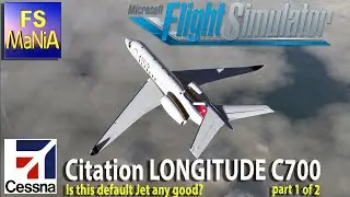 MSFS 2020 Cessna Citation LONGITUDE Key West, FL. to Atlanta, GA. part 1 of 2