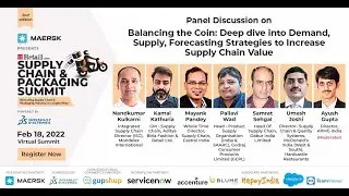 SCS 2022: Deep dive into Demand, Supply, Forecasting Strategies to Increase Supply Chain Value
