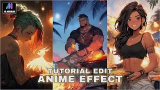 Tutorial Edit Foto Anime Effect Di Ai Mirror | Ai Mirror Tutorial