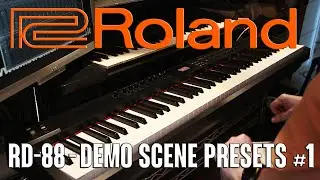 Roland RD-88 - Demo Scene Presets #1 by Andrea Girbaudo