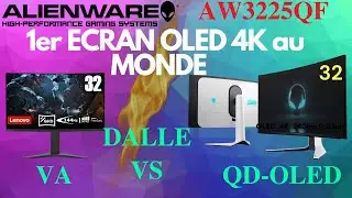 Dell Alienware AW3225QF review - World's first 4K QD-OLED gaming monitor + VA panel comparison