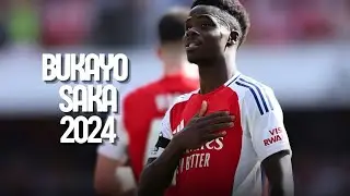 Bukayo Saka Goals & Dribbling Highlights 2024