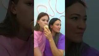 Cute kid almost caught sneaky parents vs Ice cream makeup 🙋🏻♂️🌈🚀