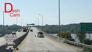 Seat comes flying off trailer in 8K