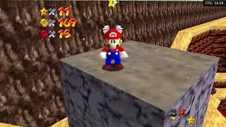 Sandy Sauna Land - No Deaths - 100% Playthrough (Soul Castle 64 beta)