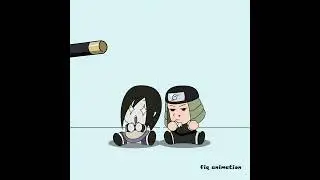 Sarutobi Hiruzen vs Finger - Orochimaru & Hiruzen