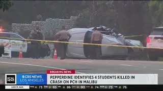 Pepperdine identifies the 4 students killed in tragic crash on PCH in Malibu