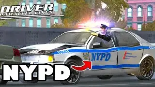 DRIVER PARALLEL LINES - HIGHSPEEDCHASE CRASH With NYPD Mod - Gameplay PC | Driv3r Fan
