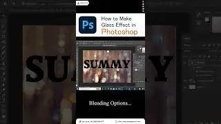 How to make glass effect in 