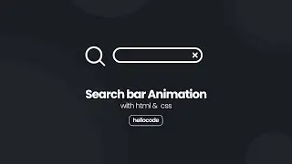 Tutorial Search Bar Animation Dengan HTML & CSS
