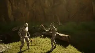 Unreal Engine - Anti blur while moving test