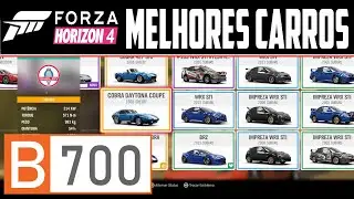FORZA HORIZON 4 - CARROS PARA MULTIPLAYER CLASSE B (RANKED, AVENTURA CLASSIFICADA)