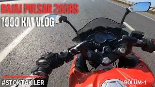 PULSAR RS200 | 1000KM'Yİ BAJAJ FABRİKASI ÖNÜNDE GÖRDÜK | #STOKTAKİLER [RPM]