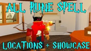 ALL Rune Spell Locations! - RO-Wizard [ROBLOX]