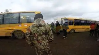 военные сборы в г. Ясный или как мы выталкивали автобус