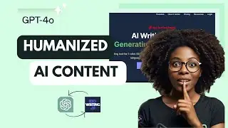 SEOWritingAI.. New GPT-4o and HUMANIZE TEXT (Bypass AI Detection) Demo Video