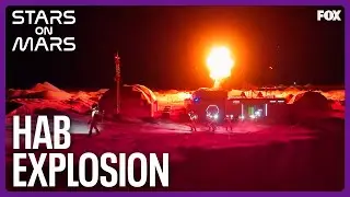 HUGE Fire Destroys The Celebrities Food Supply | Stars On Mars