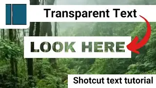 How To Add Text in Shotcut Tutorial | Easy Way