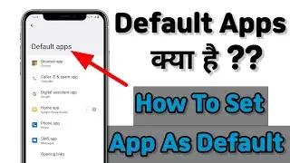 Default app kya hota hai ??