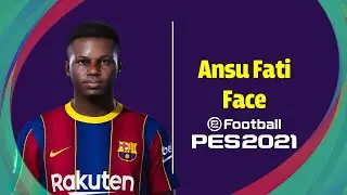 Ansu Fati Face PES 2021