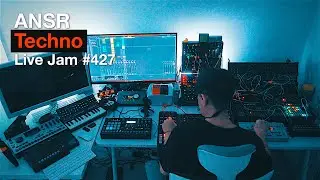 Techno LiveJam-427 with TR-8S + TB-03  + Eurorack Modular
