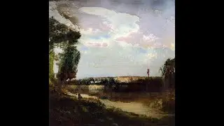 Journey into A.I. generated landscape paintings with piano ambience