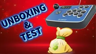 TANI ARCADE STICK UNBOXING & TEST