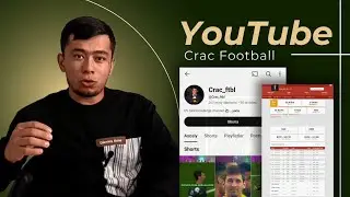 Vada qilingan Crac Football kanali qanday video yasashini shu videodan o'rganishingiz mumkin!⚽📈🇺🇸