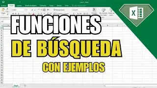 Funciones de BUSQUEDA con EJEMPLOS en Excel #buscarv #excelformulas