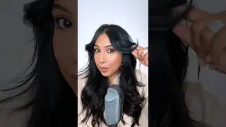 Tymo Hair Straightening Brush for Curtain Bangs #hairstyle #hack