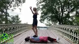 [1] Polish 26 y.o Dancer | Candid Feet & Soles Girl Shoe Trample Challenge | Public Feet ASMR