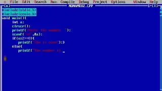 How to write code for check the number is even or odd