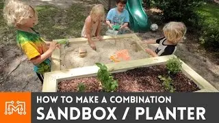 Sandbox/planter combo // How-to | I Like To Make Stuff