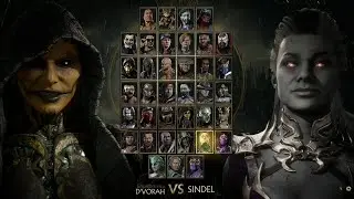 D'Vorah Vs Sindel Mortal kombat 11