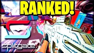 DOMINATING SPLITGATE RANKED IN SEASON 0! 🤯 (Splitgate Gameplay)