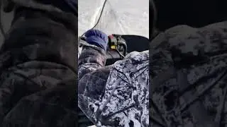 Скребки из троса на снегоходе