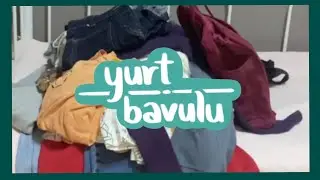 artık evden ayrılıyorum | üniversite yurt bavulumu hazırlayalım
