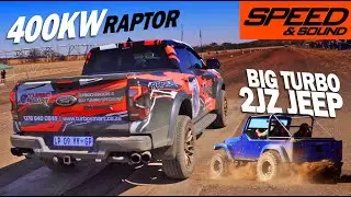 VelociRAPTORS, Diesels & Dust | Off-Road 400m Drag Racing