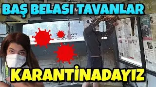 OTOBÜS KARAVAN YAPIMI 3.BÖLÜM - KARAVAN TAVAN KESİMİ -  İVECO M23 KARAVAN -KARAVAN VLOG